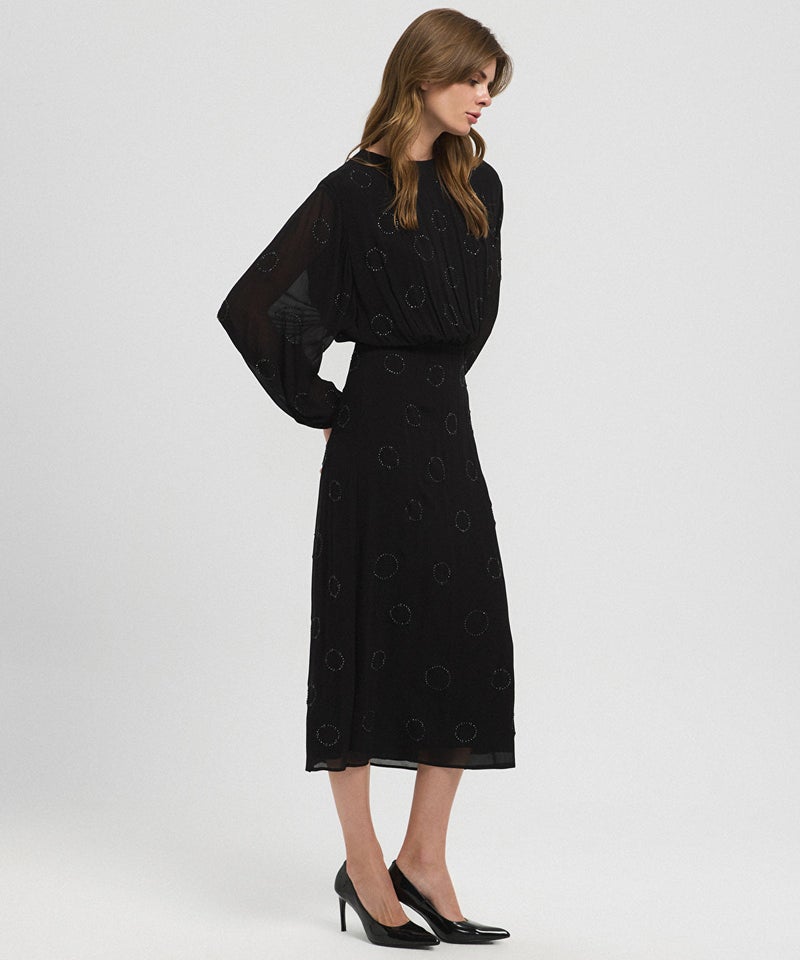 Ipekyol Embellished Chiffon Dress - Image 2